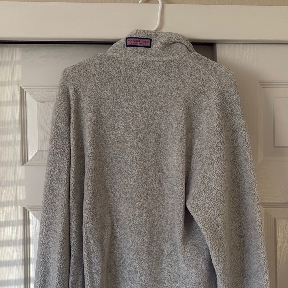 Vineyard Vines Gray Snap-T Pullover - image 2